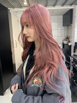 シャチュー(SHACHU) ロングレイヤー×ピンク