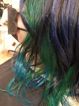 シャンプーボーイ グリーンからのブルー