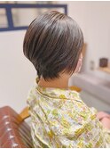 ボブ/グレージュ/大人女性/レイヤー/ショート[千歳船橋]