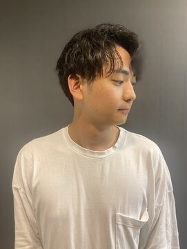 リリー(Lily) くせ毛を活かしたニュアンスパーマ風【理容室】川崎/品川/パーマ