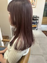 ローレン(LOREN)&nbsp;グレージュカラーミルクティーカラーインナーカラーダブルカラー