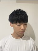 学生スタイル爽やかショートマッシュ