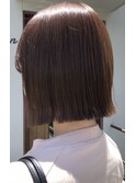 切りっぱなしボブ