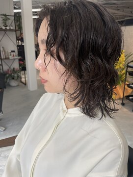 シアン(cyan.) ウルフパーマ/ケアパーマ