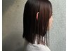 カット＋アルカリ酸熱髪質改善カラー（エイジングケア、プレミーク込）