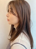 20/30代顔まわりカットフェイスレイヤー後れ毛カットレイヤー