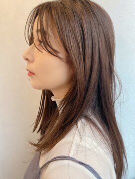 ノラギンザユー(NORA GINZA/U) 20/30代顔まわりカットフェイスレイヤー後れ毛カットレイヤー