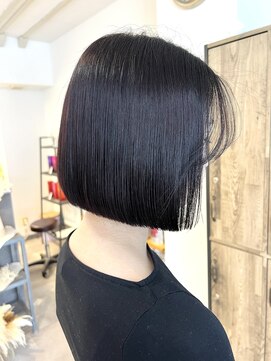 ミョンシル 韓国ボブ_タッセルbob