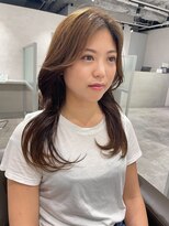 キートス(Kiitos)&nbsp;韓国レイヤーくびれミディセミロング西梅田