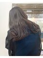 トリコ 柏(tricot) ブリーチなしのオリーブグレージュ