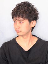 ノイセル 心斎橋(Noisyle)&nbsp;刈り上げマッシュナチュラルニュアンスパーマ