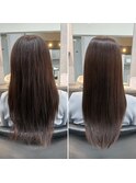 髪質改善ストレート