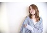 カット+傷ませないボタニカルカラーリタッチ+トリートメント 