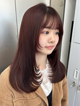 ビューナゴヤ 名駅(VIEW NAGOYA) レイヤーカット/顔まわりレイヤー/似合わせカット/前髪カット