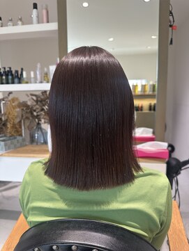 スリー(THREE) イメチェン/縮毛矯正/髪質改善/美髪/外ハネボブ/美髪/蟹江