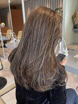 ノラギンザユー(NORA GINZA/U)&nbsp;ミルクティーベージュハイライト外国人風