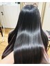 【梅雨対策☆】髪質改善ストレート+全体カラー+トリートメント￥26400⇒￥22000