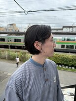 リブート(Re:Boot)&nbsp;色気漂うオールバック/メンズボブ