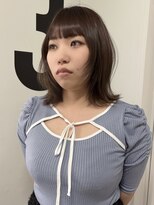 ヨーク(YOKE)&nbsp;【 YOKE 】フェイスレイヤーラベンダーグレー顔まわり前髪