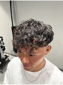 サーフカール/スパイキーショート/ブルーブラック/柏
