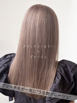 サラジュ 仁川店(SARAJU) 【ブリーチ特化】今田担当 ブリーチ履歴×グレージュ