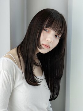 ミュージアム(MUSEUM) 内巻きレイヤー＋ナチュラルブラウン