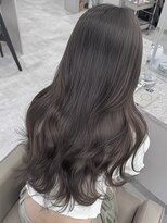 ツキ 横浜店(tuki)&nbsp;ブリーチなし/ダブルカラーブリーチなしダブルカラー/ラベンダー