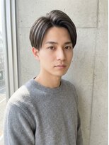 men's salon spes by r'eblanc&nbsp;メンズマッシュウルフ波巻きパーマシャドウパーマメンズ韓国風