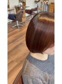 カット×プレミアム縮毛矯正×トリートメントMＩＤカット