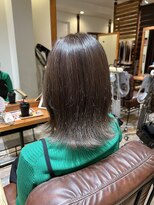 グッドフェローズ キタホリエ(GoodFellas kitahorie)&nbsp;切りっぱなしハイライトグレージュ