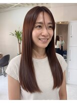 零秒女髪 千里丘店&nbsp;髪質改善で叶える艶やか上品ロングヘア艶髪美髪髪質改善カラー