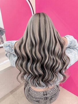 ロサ ファイブヘアー(Rosa..5Hair) シルバー×ローライト