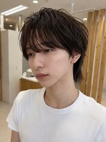 ハニー 町田(HONEY)&nbsp;韓国風マッシュ ジャギーマッシュ ベージュカラー 1
