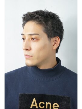 ヒロギンザ 池袋東口店(HIRO GINZA) メンズショート/アップバング/フェザーアップ〈理容室〉