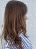  【大人髪を労わる贅沢コース】白髪カバー艶カラー＋美シルエットカット＋Tr