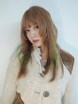 ゾーイ ケゴ 天神今泉(ZOEY kego)&nbsp;今泉　デザインカラー　ブリーチ