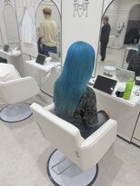 円(en)&nbsp;ターコイズブルー×ロング