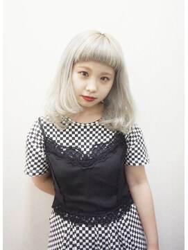 トロニー(TLONY) Wブリーチ  プラチナホワイティカラー