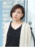 スウィングカールショートボブ【モデル20代・撮影リクルート】