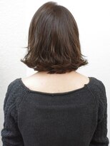 レクリヘアー(RecRe hair) 【ＲｅｃＲｅ　ｈａｉｒ】外ハネボブ×イルミナカラー