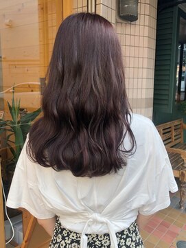 ヘアスタジオダップ(hair studio dap) ピンクブラウン