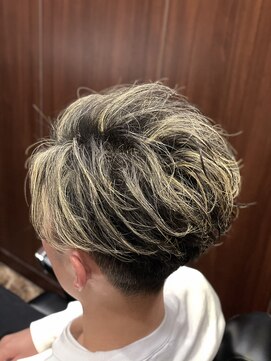 ヒロギンザ 御茶ノ水店(HIRO GINZA) 成人式に大人気　ハイライトメッシュスタイル