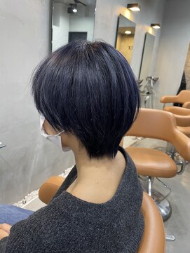 レックス 中野(rex) ネイビーブルーしょーと