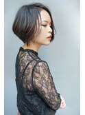 大人前下がりショートボブ【銀座／有楽町】30代40代50代