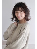 グラッシー センター北店(GLASSI)&nbsp;【似合わせカット】ふんわりカールボブ★ショコラベージュ