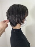 レイヤー×ショートヘア