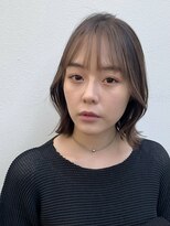 ダブルオーバイオーバーレイ 武蔵新城(w/o by Overlay)&nbsp;韓国ヘア / レイヤーボブ くびれボブ ミニボブ シースルーバング