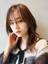 ニコ トウキョウ(nico TOKYO)&nbsp;イメチェン大人可愛い小顔カットフェミニンダークアッシュ