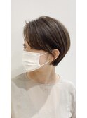 丸みショート/似合わせカット/20代30代に人気