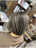 #ショコラアッシュ#ヘルシースタイル#ふんわりカール